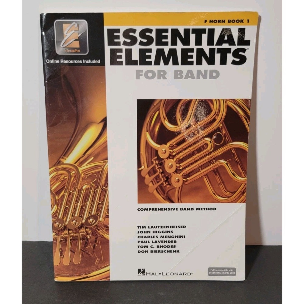 Essential Elements for‎ Band - F Horn Book 1 with EEi - Paperback
